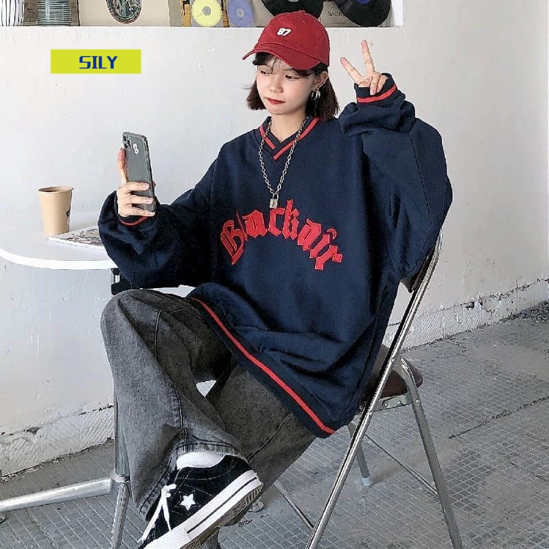 Camiseta deportiva de algodón de hip-hop para parejas, ropa de manga larga para estudiantes, Nuevo bordado, uniforme de béisbol de gran tamaño, camisas de calle de hip-hop