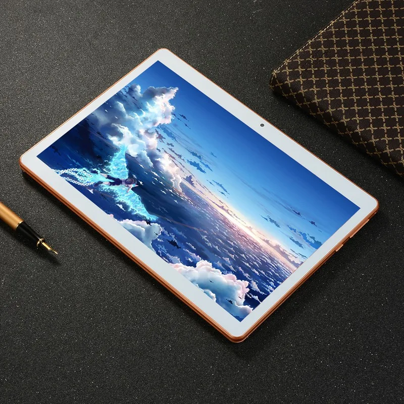 

Tablet 10.1 Inch Android Tablet, 3G Phone Tablets & Dual Sim Card & Quad Core Processor, 1080P HD Display(EU Plug)