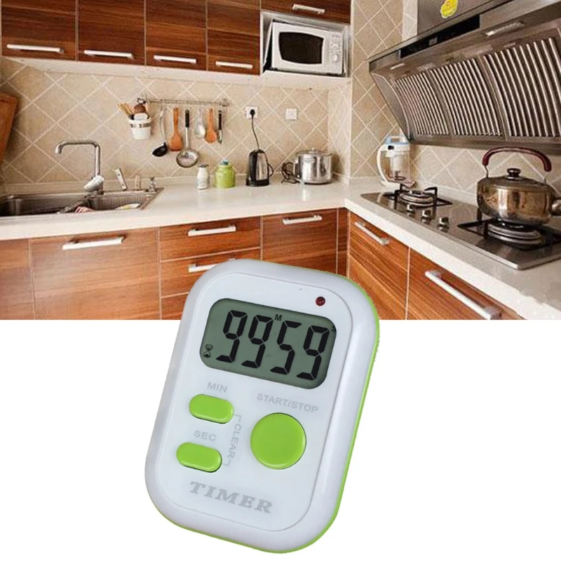 

LCD Digital Timer Count-Down Up Clock Stopwatch Clock Shock Timer with Stand 23GB