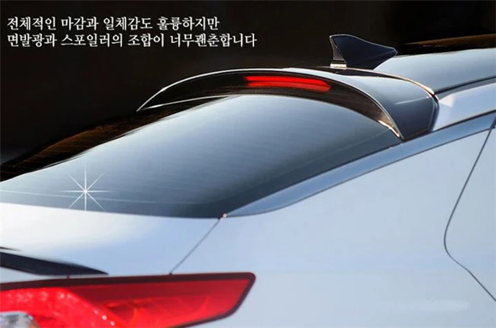 Спойлер на крышу для Optima 2011-2015 Kia K5 спойлер YCDK из АБС-пластика цветной задний