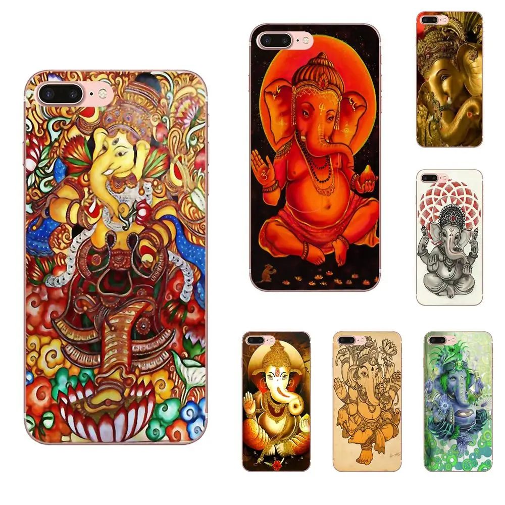 Эскиз Ганеш Ганапати король гинду для Apple iPhone 4 4S 5 5C 5S SE 6 6S 7 8 Plus X XS Max XR мягкие