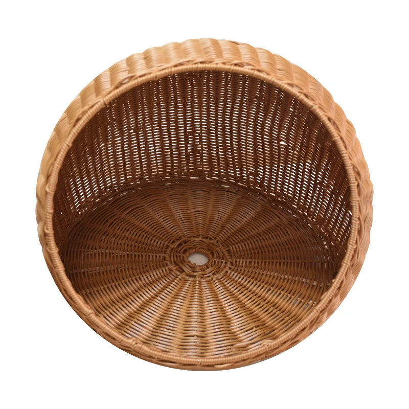 

Дорожное гнездо для кошек ручной работы, моющееся всесезонное универсальное милое закрытое гнездо из искусственного ротанга, прочный доми...