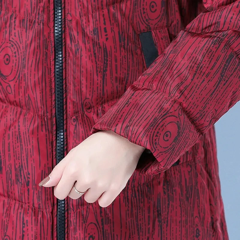 Женские куртки парки 2021 новая зимняя куртка меховой воротник с капюшоном пальто