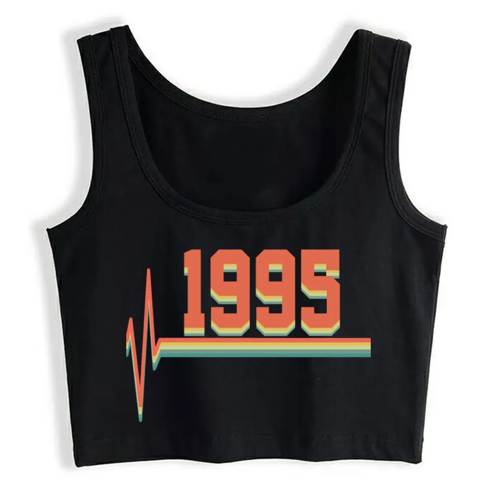 

Crop Top Women 1995 Harajuku Tank Top Women Casual Women Clothes
