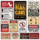 Винтажное украшение для ванной, металлическая пластина, Жестяная Табличка в стиле ретро, фотоплакат, таблички, шикарный Декор для дома и сада, дверные знаки