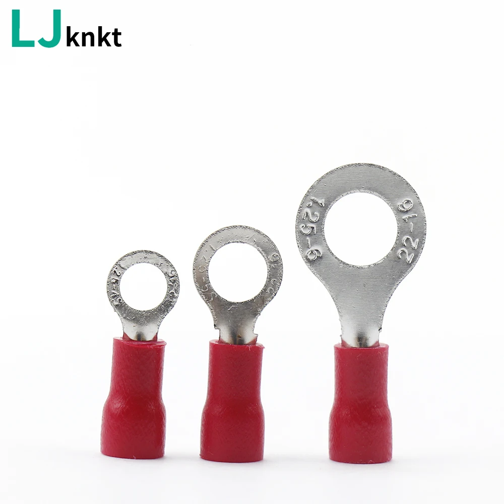 

10PCS Ring Terminal Crimp Connectors Round Cable Terminals