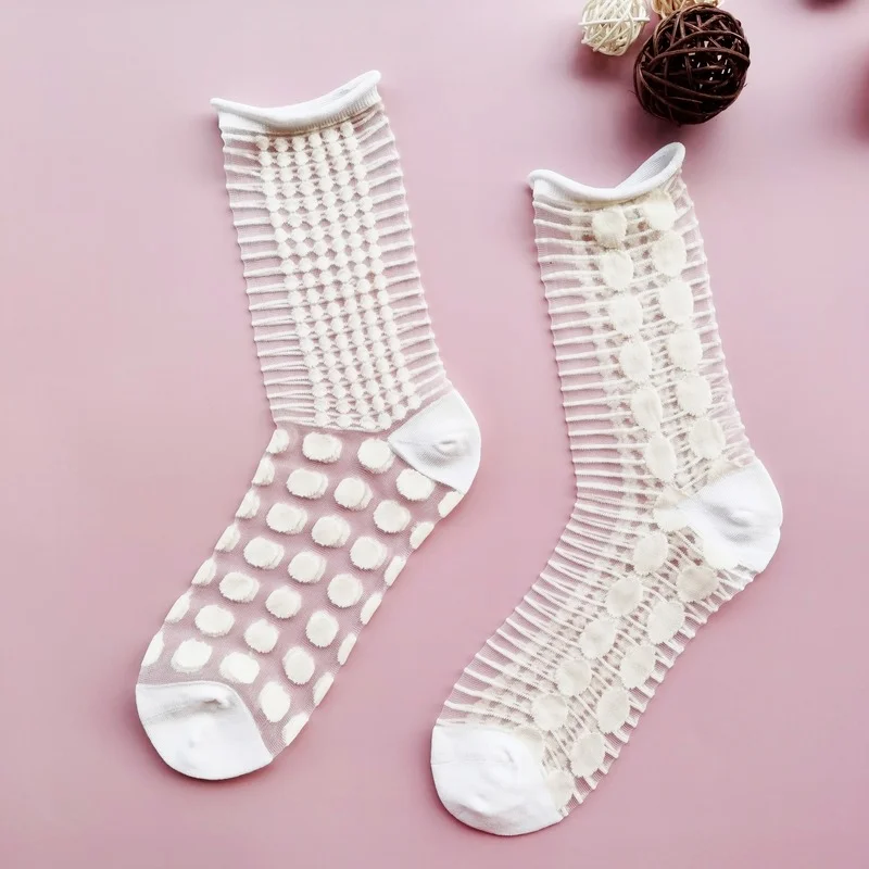 

Cartoon Women Socks Striped Cotton Sock Lovely Ladies Colorful Unisex High Casual Plaid Sox Girls Spring Summer Trendy Skarpetki