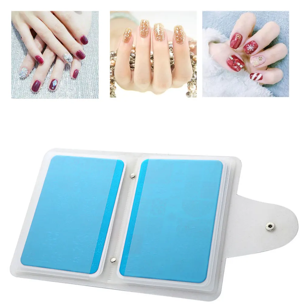 

Rectangular Nail Art Stamping Plate Holder Stamp Template Concise Organizer Empty Case Nail Art Printing Template Organizer