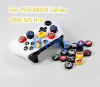100pcs thumb stick grip cap soft silicone thumbstick joystick cover for sony ps5 ps4 xbox series one s x for ns switch pro caps
