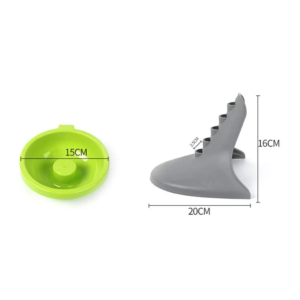 Регулируемая миска с защитой от удушения дизайнерская для медленного питания