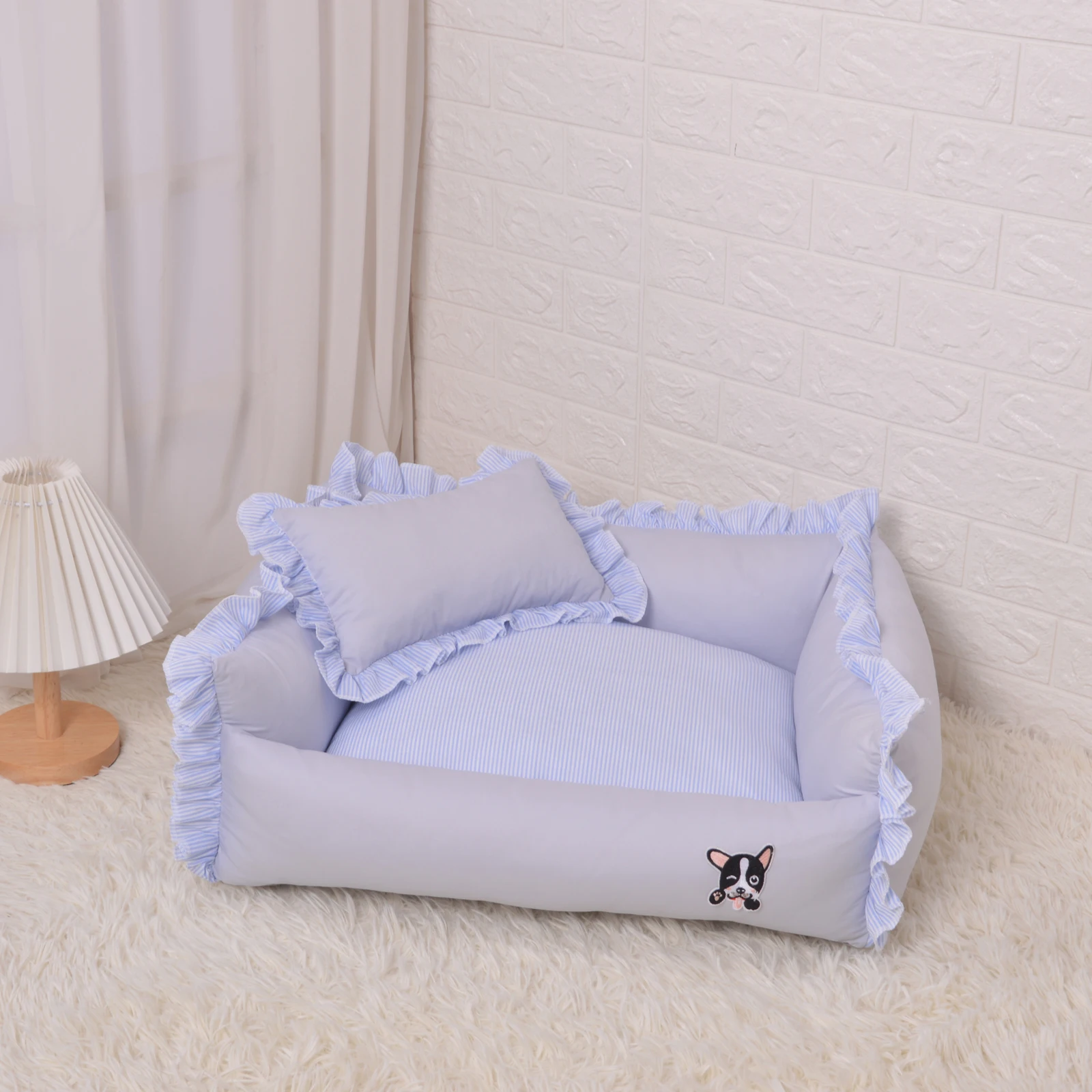 Highly Resilient Pet Sofa Nest Exquisite Cotton Jacket Comfortable And Breathable Full-Body Detachable Pet Nest Handmade Custom