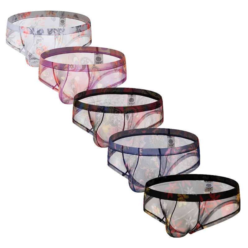 4 шт./компл. сексуальное нижнее белье трусы боксеры для геев короткие эротические