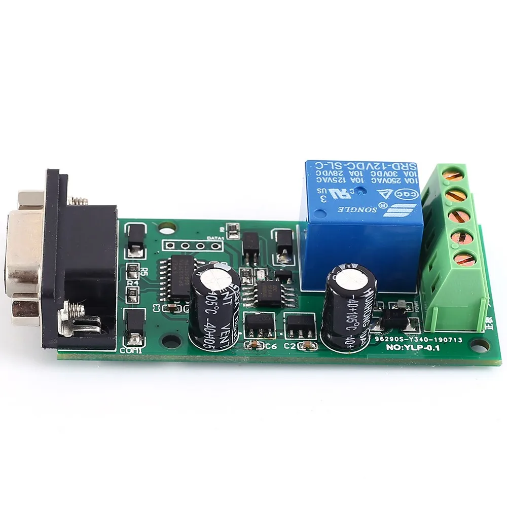 Контроллер UART 1-канальный 1-битный релейный модуль переключателя один платы 12 В