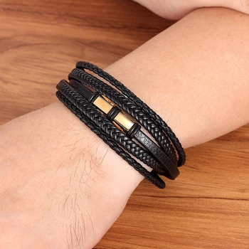 Multilayer Leather Classic Small Leather Bracelet 2