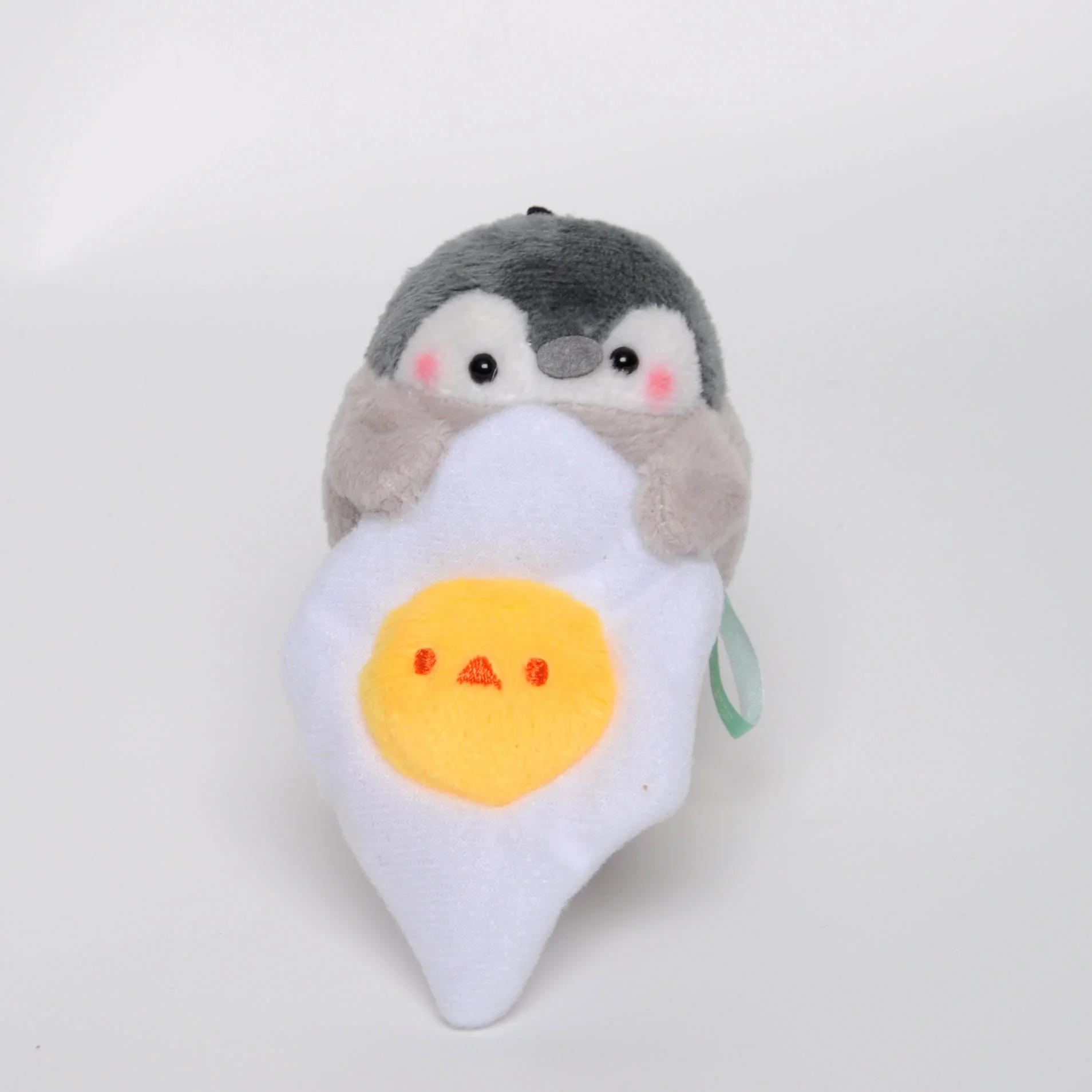

Positive energy Penguin Koi board roast strawberry egg series plush toy doll pendant backpack Pendant