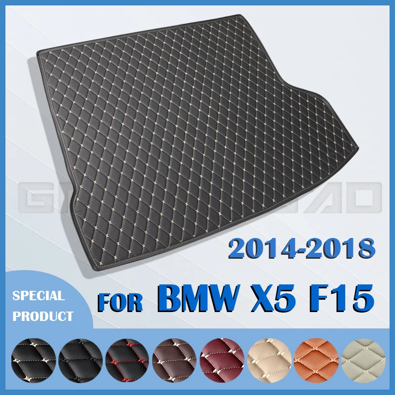 

Car trunk mat for BMW X5 F15 Five seats 2014 2015 2016 2017 2018 cargo liner carpet interior accessories cover