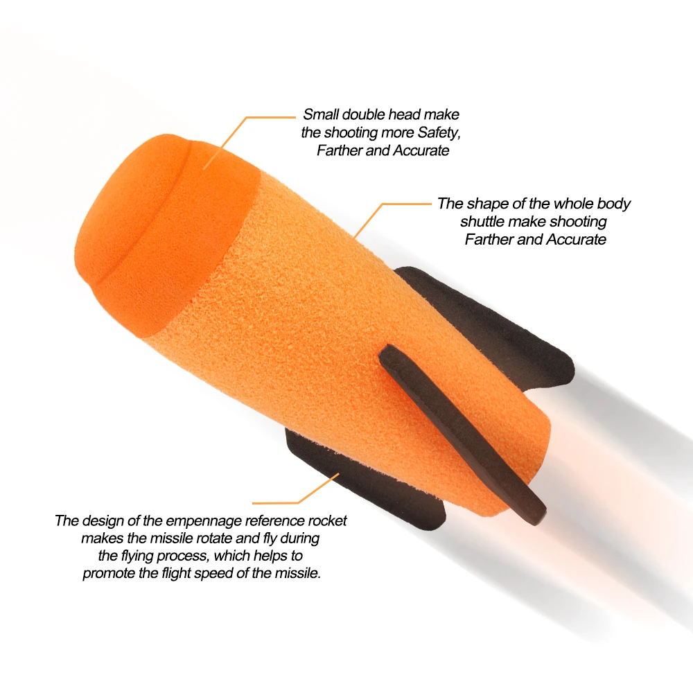 Ракетные дротики Nerf мягкая ракета для NERF N-Strike модуль бластера элитные
