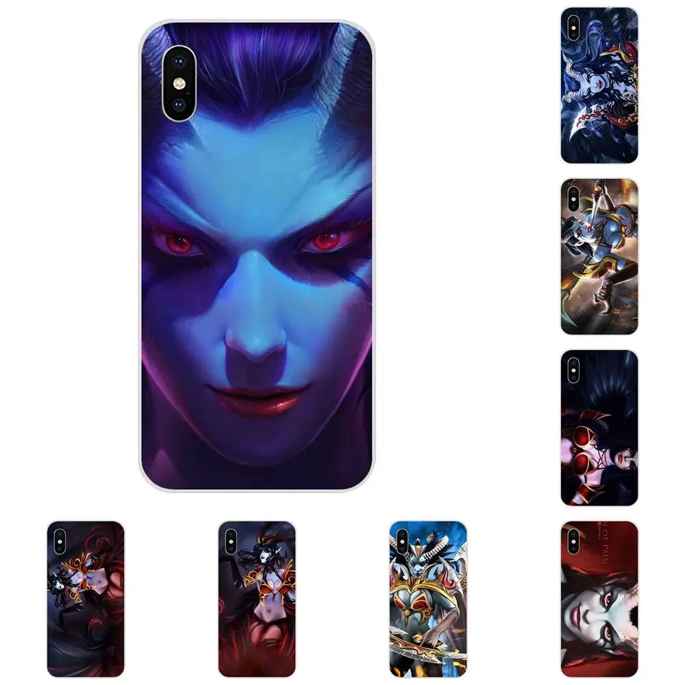 Чехол Akasha queen Of Pain Dota 2 для huawei P7 P8 P9 P10 P20 P30 Lite Mini Plus Pro Y9 Prime P Smart Z 2018