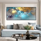 Горячая Распродажа Красочные облака абстрактная картина маслом думайте независимо от стены картина для гостиной Холст Современное искусство плакат и печать