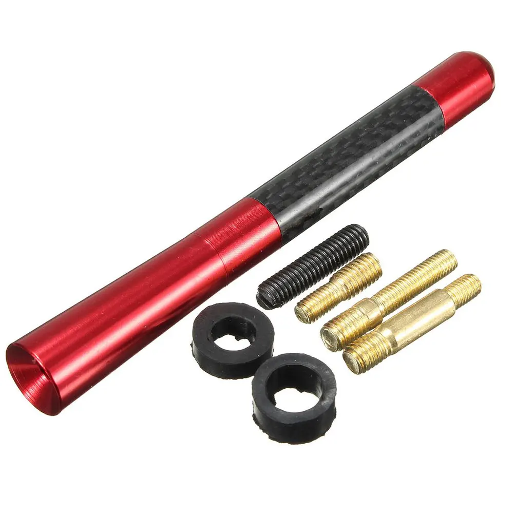 12 см Универсальный Алюминий углеродного волокна автомобиля мачта на крышу кнут