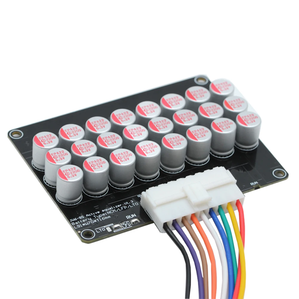 5A Battery Cells Balancer 3-21S BMS Energy Capacitor Lithium Active Equalizer Board Universal for LFP LTO Li-ion | Электроника
