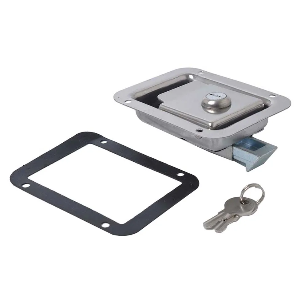 1 PC Trailer RV Tool Box Lock Anti-Theft Stainless Steel Handle Caravan Parts Accessories Truck With Keys | Автомобили и