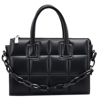 Elegant Female Plaid Tote bag 2020 Fashion New High quality PU Leather Womens Designer Handbag Vintage Shoulder Messenger Bag
