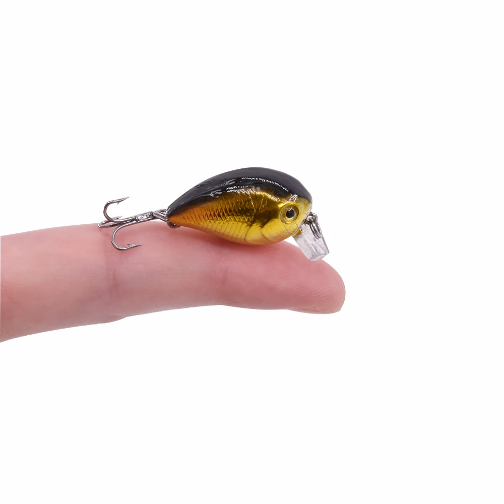 MAKEBASS 8 шт./лот мини рыболовные приманки, воблеры набор Topwater микро жесткие приманки рыболовные снасть искусственные басовые приманки " /0,08 унций