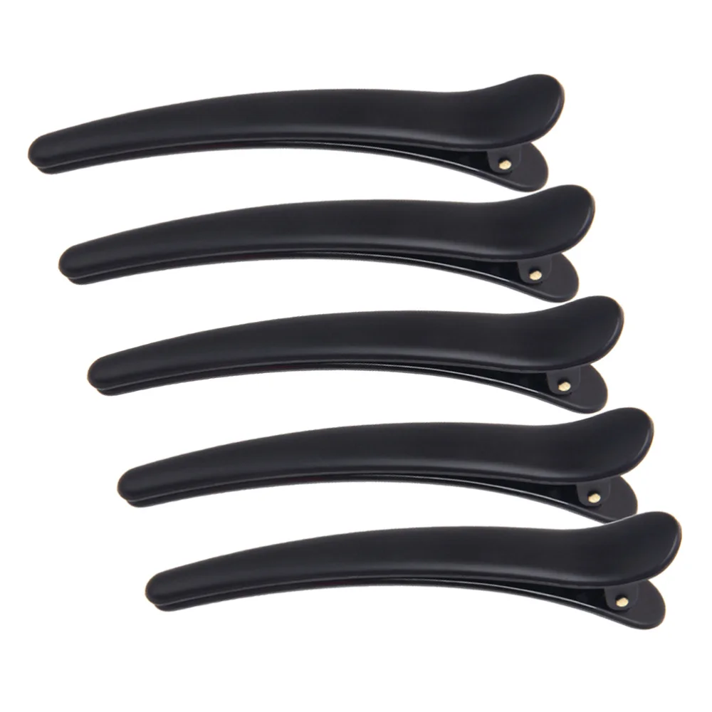 

12pcs Black Hairpins Hair Barrettes Clamps Crocodile Hair Clip Headwear for Girls (9.5)