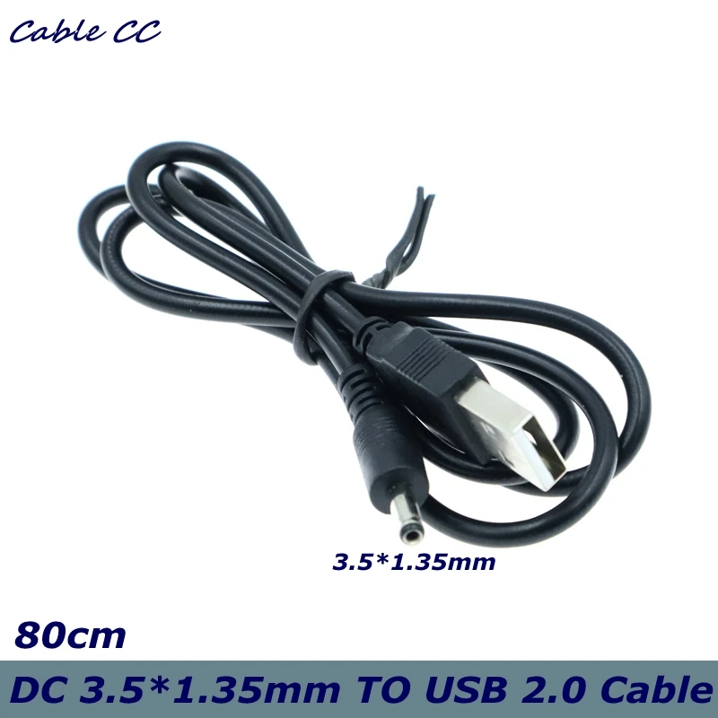 Разъем питания постоянного тока USB 2 0 преобразуется в 3 5*1 35 мм/постоянный ток