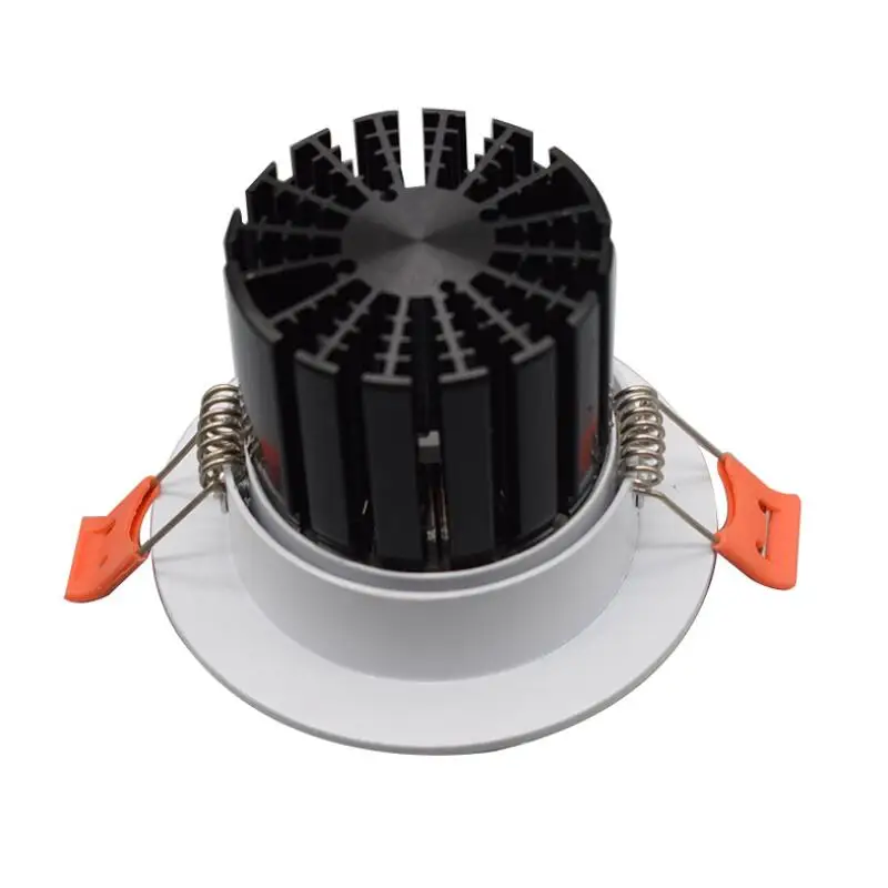 high quality recessed round adjustment LED COB Dimmable Downlights ac85-265V 10w 20w 30w Ceiling Lamp Spot lights | Лампы и освещение