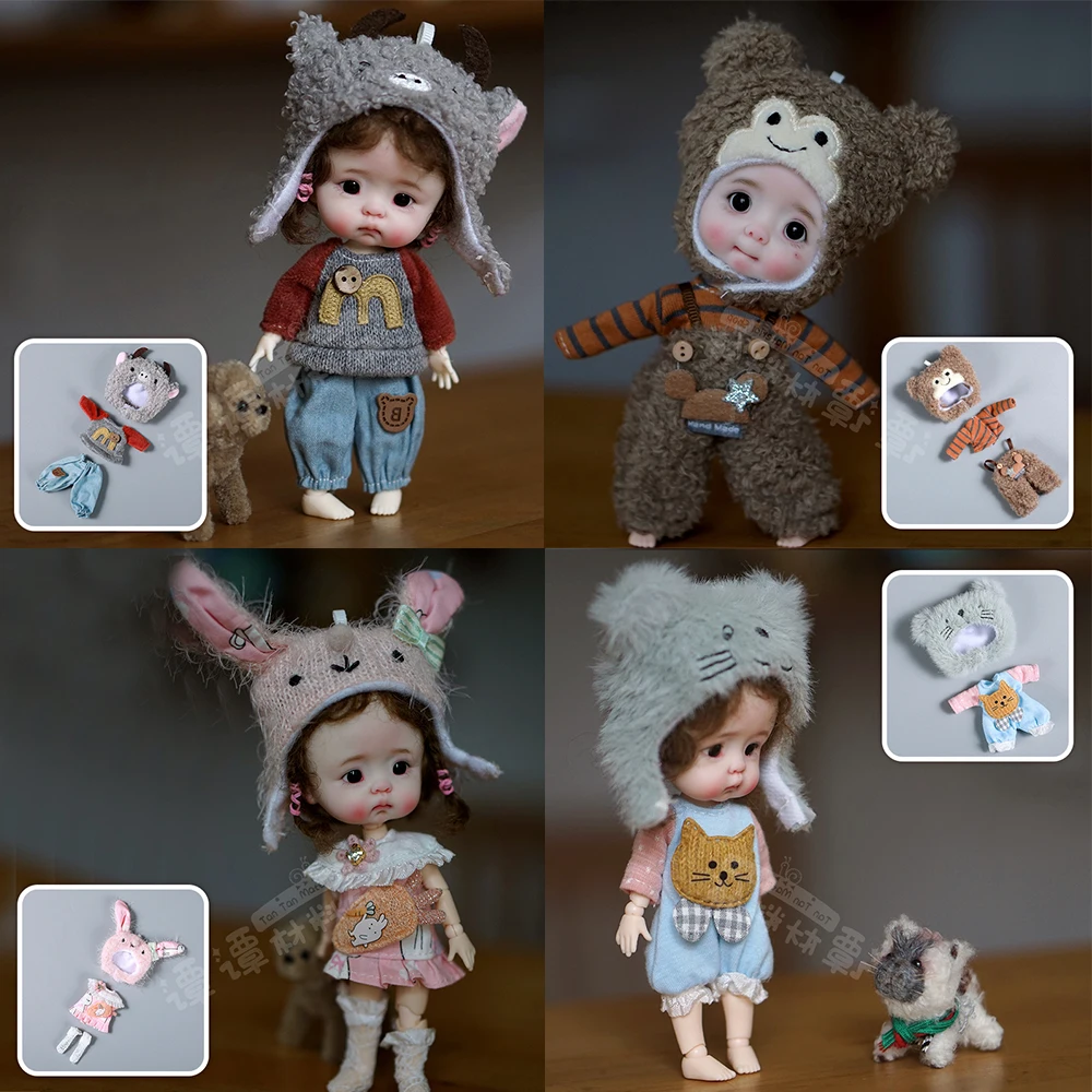 Kawaii Cute Ob11 Кукла одежда животное Монстр Лолита костюм аксессуары Костюм для obitsu11