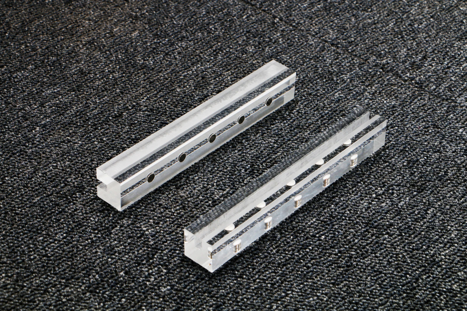 

Acrylic Message Holder Stand 105mm Plastic Clear Foot Display Sign Tag Poster Menu Card Table POP Advertising Rack Base Stand