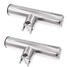 Судовые аксессуары, оборудование для лодок, 2 шт., зажим для лодок из нержавеющей стали, держатель удочки, направляющие ОТ 78 ''до 1'', трубка