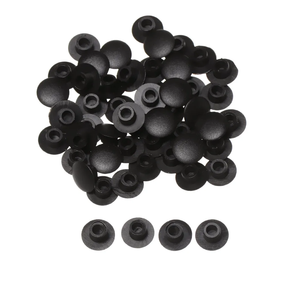 

50Pcs/Set 5-16mm Furniture Hole Covers Dust Plug Stopper Cabinet Drill Hole Plug Protection Screw Cover Decor Hardware Grommet