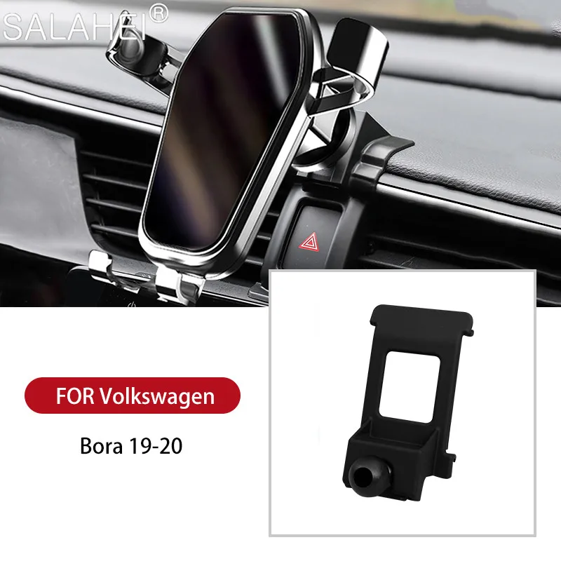 

For VW Volkswagen Bora 2019 2020 Dashboard Installation Mobile Phone Holder For Car Air Vent Mobile Phone GPS Mount Stand Clip