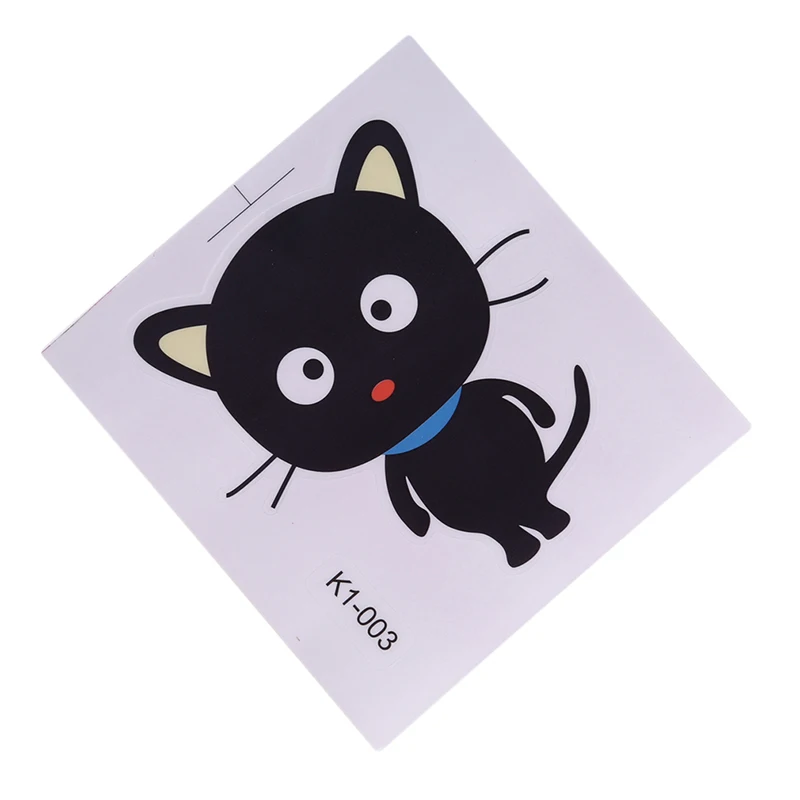 DIY Creative Black Cat Love Cartoon Removable Switch Stickers Decal Socket Paste PVC Wall Sticker Home Decor | Дом и сад