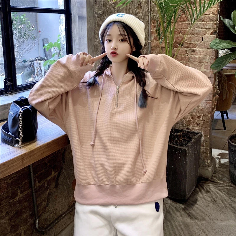 Новинка 2022 осенние женские свитшоты PLAMTEE однотонный Свободный Тонкий Модный