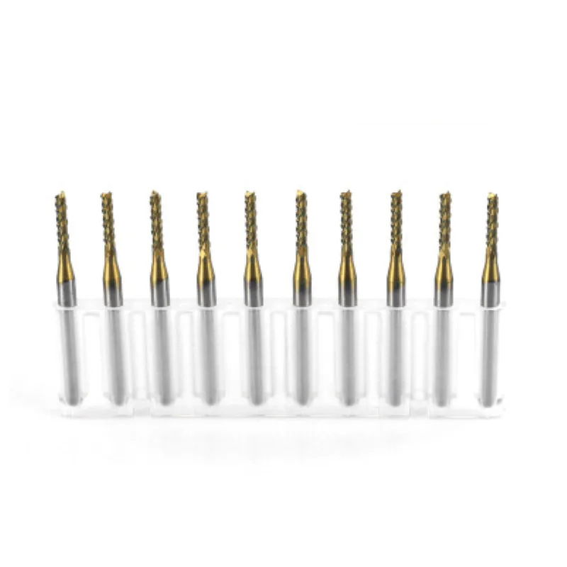 10 шт. печатная плата Pcb кукурузная фреза титановое покрытие 2 0 мм вольфрамовый