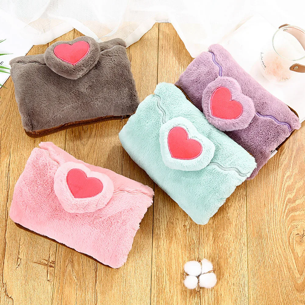 Saim теплая сумка для воды с рисунком милая плюшевая бутылка горячей зарядки