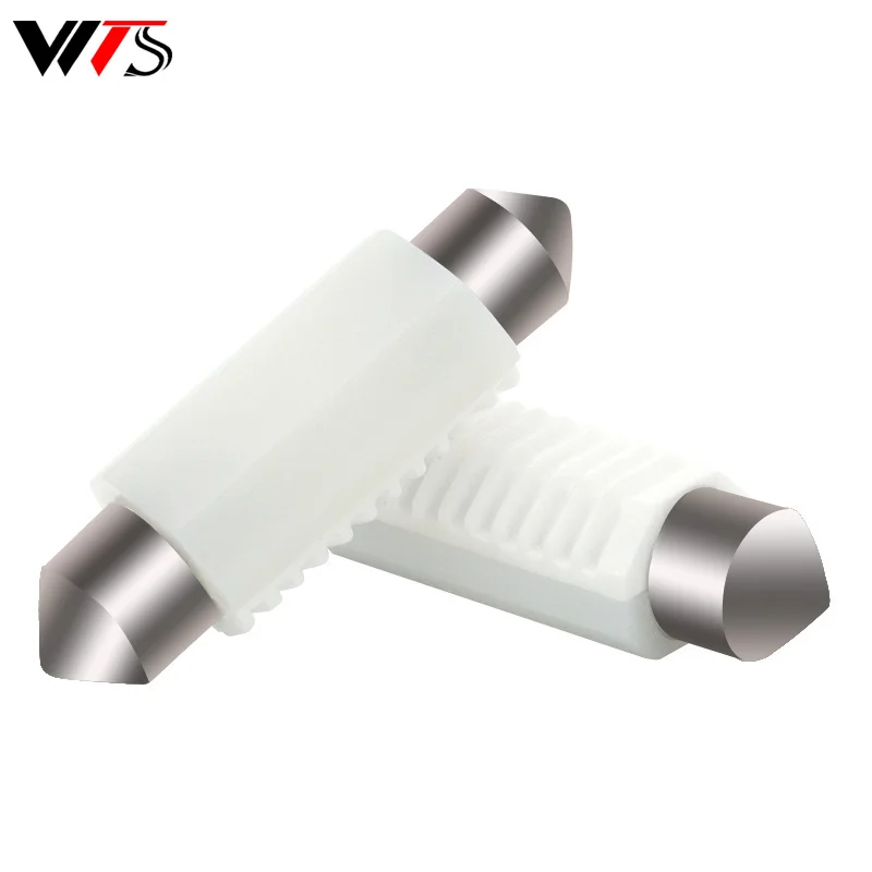 2 шт. C10W C5W купол светодиодный гирлянда 31 мм 36 мм/39 мм/41/42 мм дневные ходовые огни 12V Белый дверные лампы автомобилей номерного знака интерьер чтение светильник 6500K 2SMD