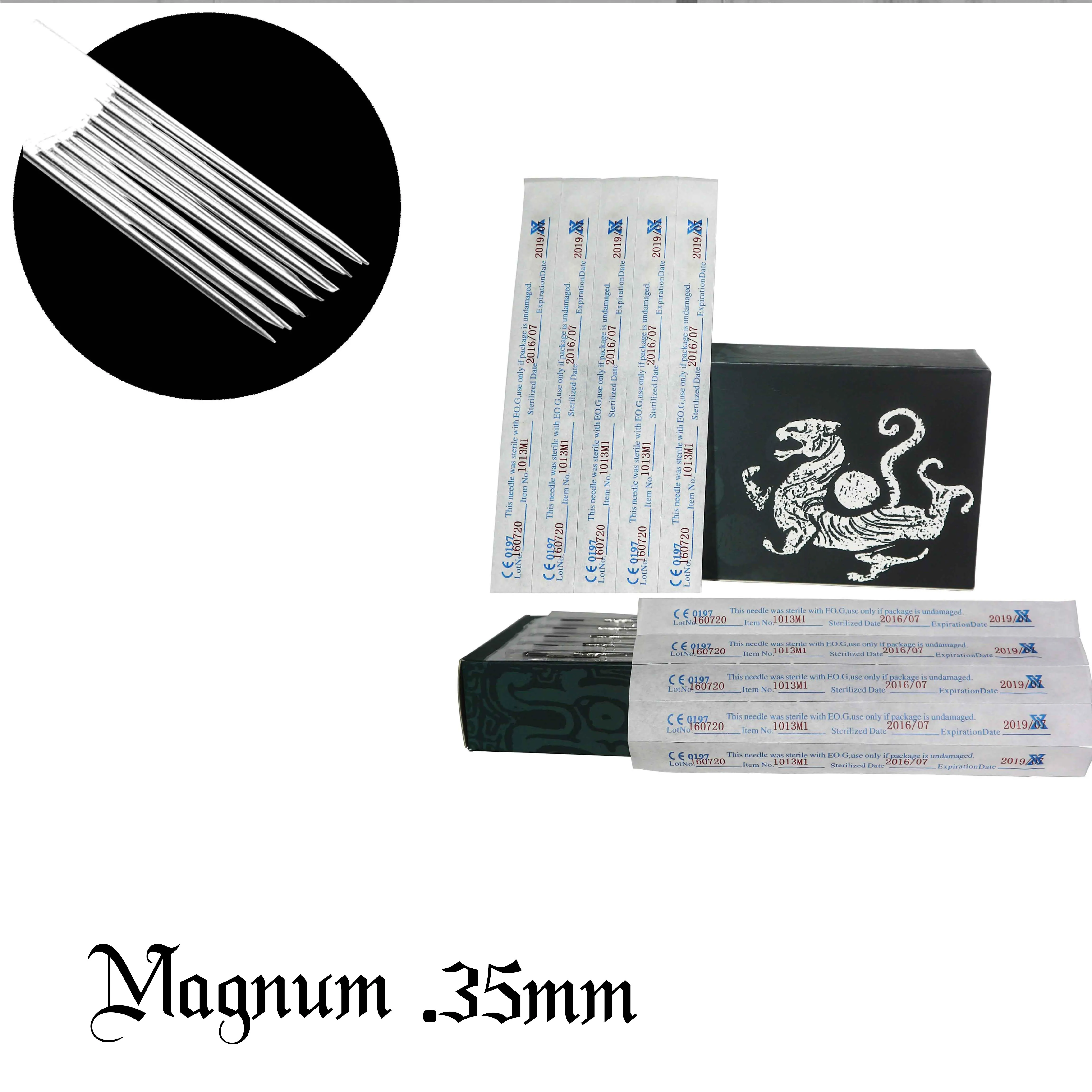 DIRK 50 шт. Tiger Boutique иглы для татуировки magnum#12(0,35 мм иглы) Высококачественная нержавеющая сталь 5M1/7M1/9M1/11M1/13M1