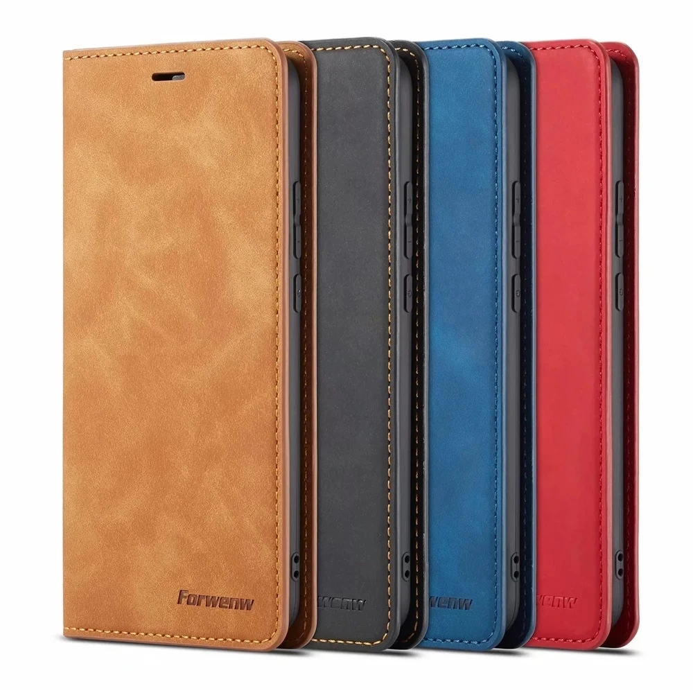 

Leather Case for Xiaomi Poco X3 NFC M3 Mi 10T Pro Lite Wallet Flip Cover Redmi Note 9 9s 9A 9C 8 7 Ultra Thin Coque Card Slots