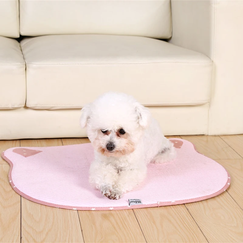 Летний охлаждающий коврик для кровати кошки многофункциональный