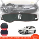 Нескользящий кожаный коврик для BMW 5 Series F10 2010  2016, накладка на приборную панель, Солнцезащитный коврик, ковер, аксессуары 520i 525i 530i 535i