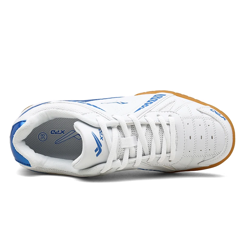 2020Volleyball Shoes White Blue Men's Air Cushion Breathable Stable Sports Shoes Professional Men's Lightweight Volleyball Shoes