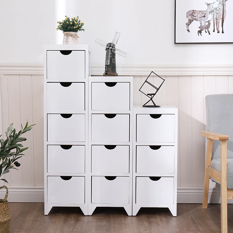 Японский Деревянный Твердый деревянный Настольный ящик для косметики хранения и