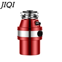 JIQI Food Waste Disposer 370W Food Residue Garbage Processor Sewer Rubbish Disposal Crusher Grinder Kitchen Sink Appliance
