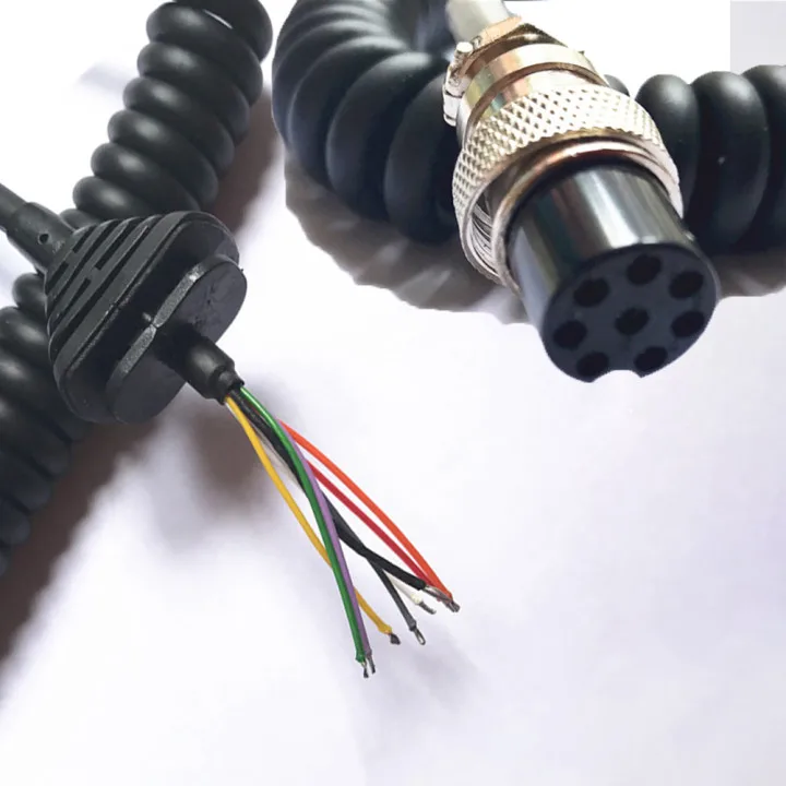 Универсальный сменный кабель для микрофона 1 * радиоприемника Alinco|Запчасти и