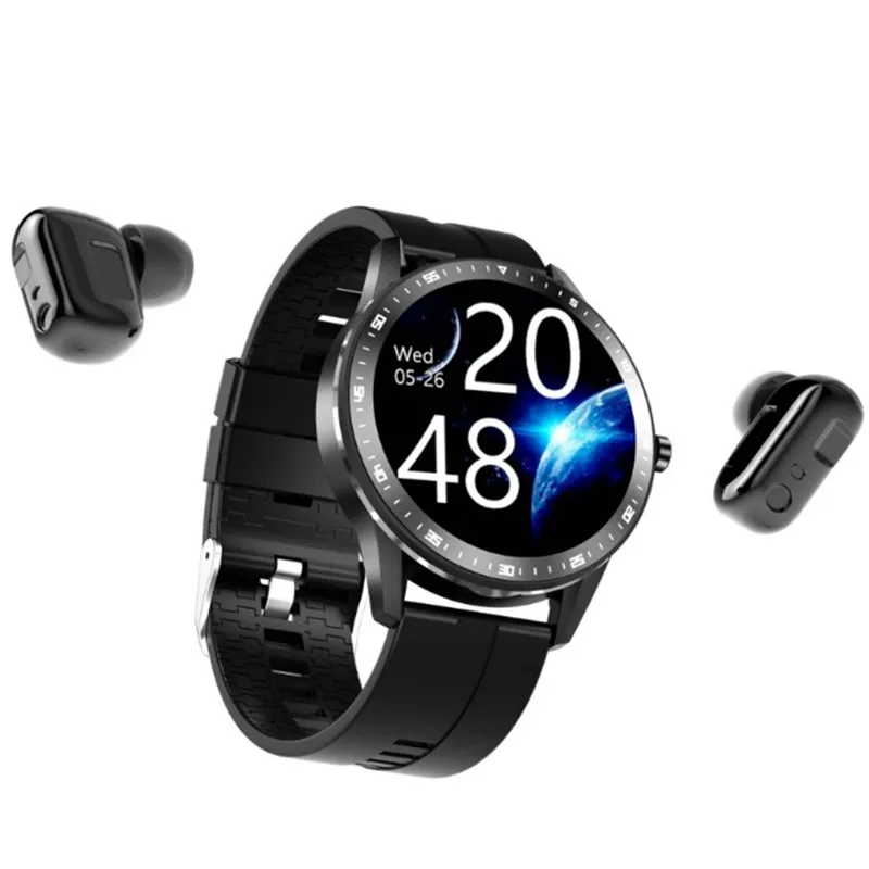 Водонепроницаемые Смарт часы спортивные звонки bluetooth гарнитура фитнес трекер